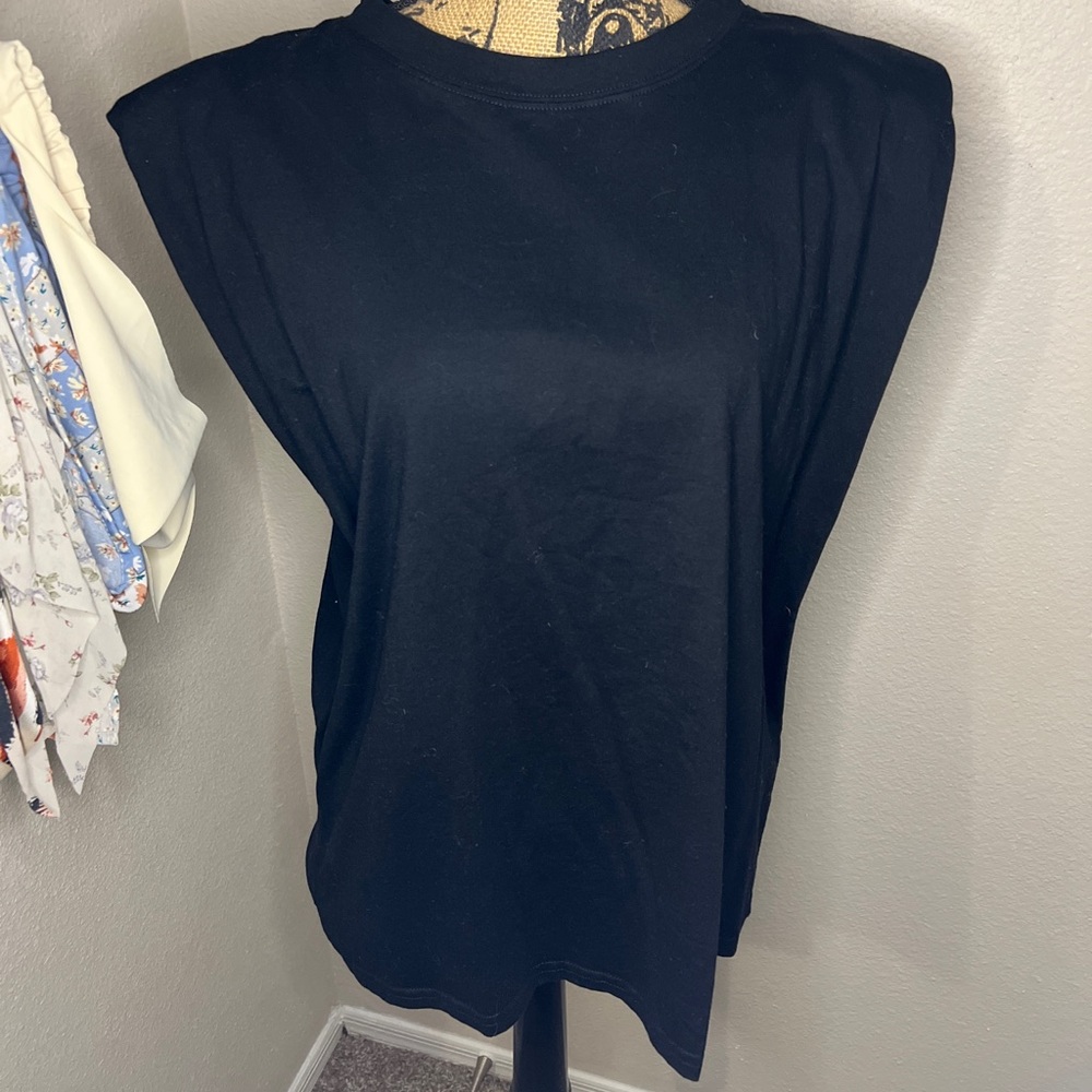 Strut and Bolt sleeveless shirt